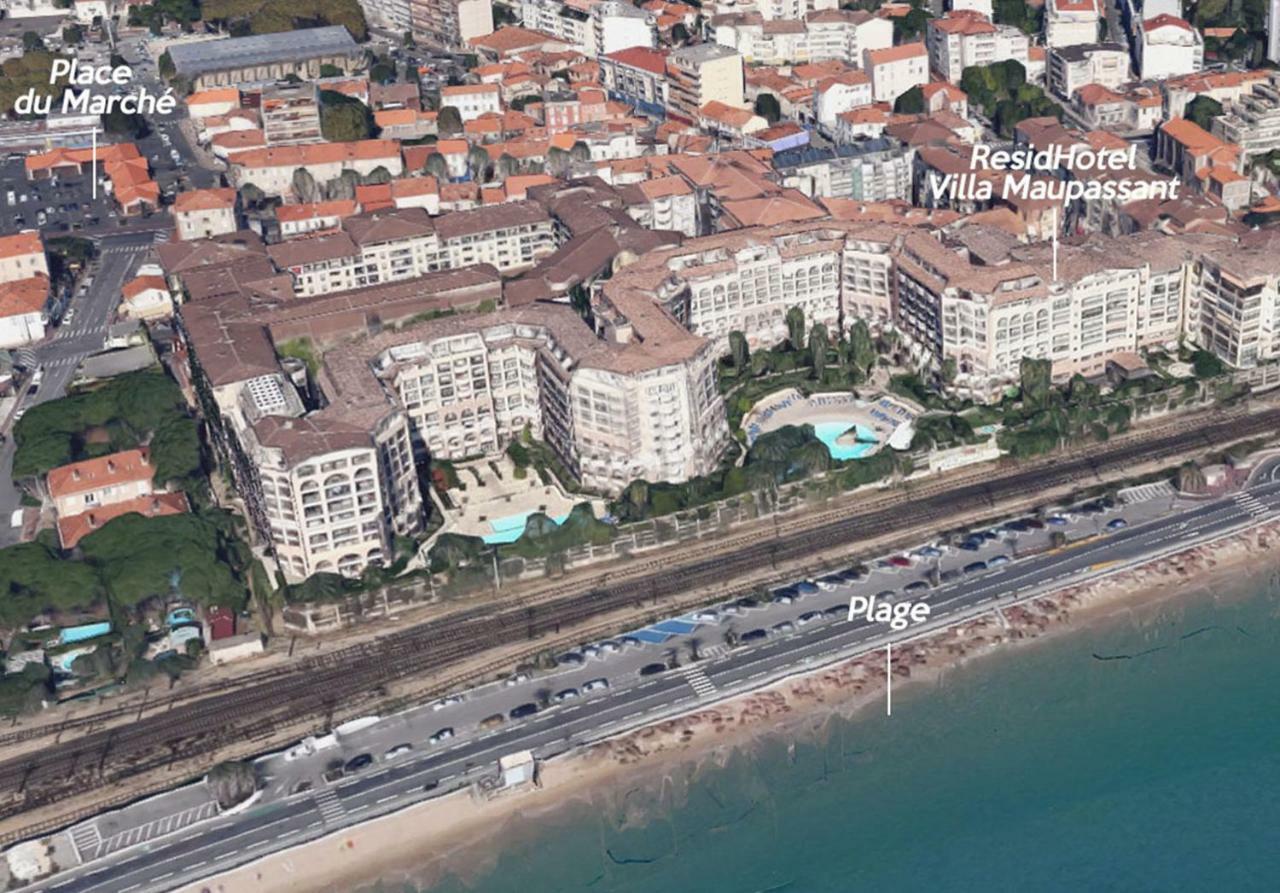 Residhotel Villa Maupassant Cannes Exterior foto